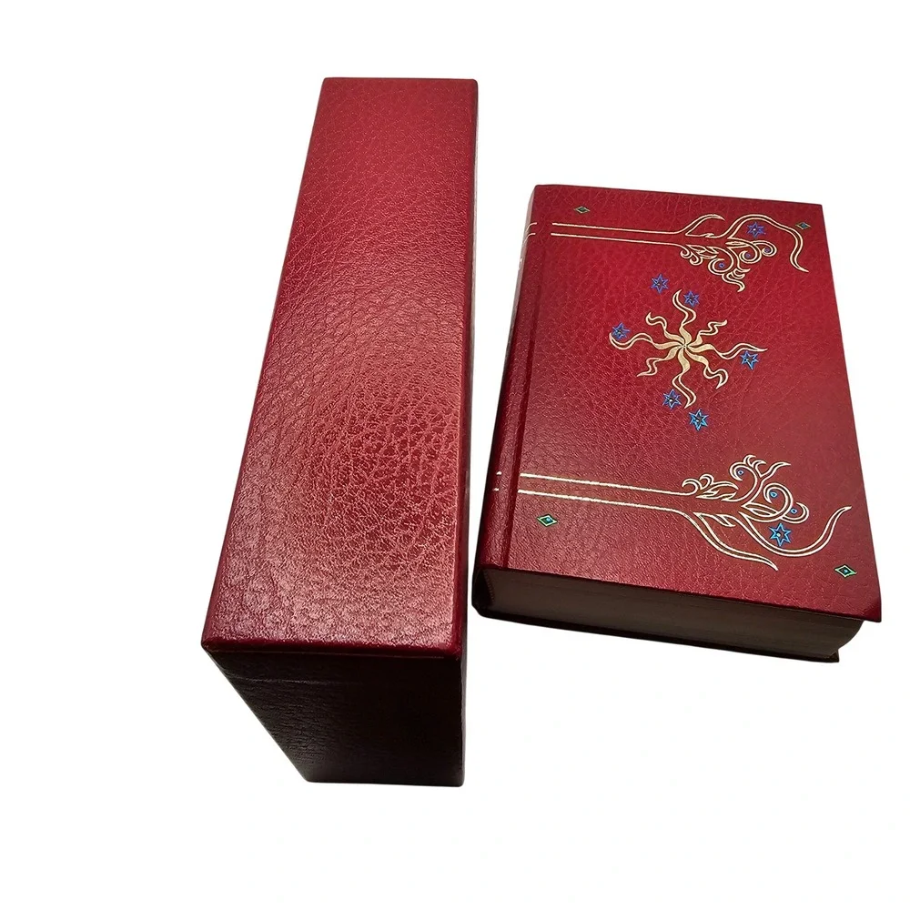 J.R.R. Tolkien The Lord of the Rings Red Collectors Edition Fantasy Classic Map